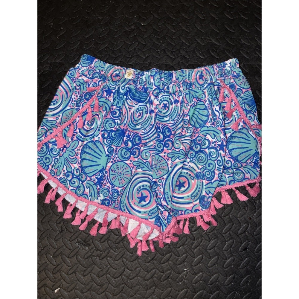 Simply southern tassel fringe Womans shorts Small Medium Summer Vacation Stretch